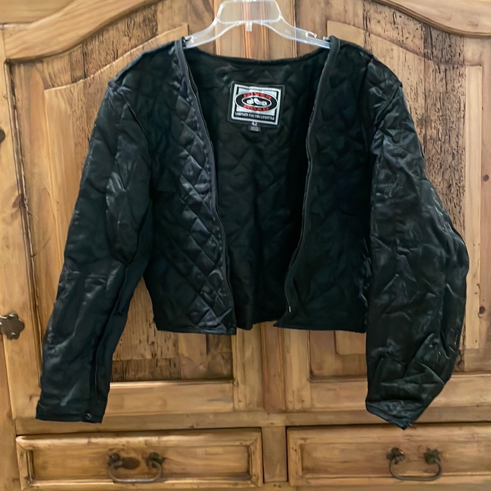 River Road motorcycle jacket zip in  quilted LINER size 42